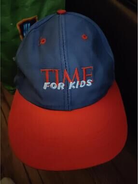 Time Magazine for Kids youth snapback hat - logo 7 - EUC